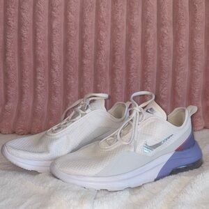 Nike Women's White and Lavender Sneakers